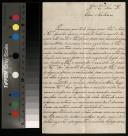 Carta enviada por Júlio Augusto de Azevedo e Cruz a Clara Malheiro