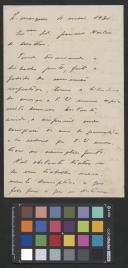 Carta de José Cardoso ao General Norton de Matos