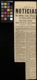 Artigos publicados no jornal «O Primeiro de Janeiro»