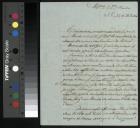 Carta enviada por M. Aurélio a Ventura Malheiro Reymão Teles de Meneses