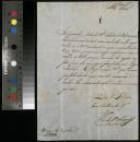 Carta enviada pelo Visconde de Monte Alegre a José Lopes de Calheiros e Meneses