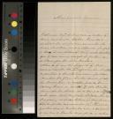 Carta enviada por Clara Carolina a José Maria Pereira de Castro