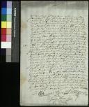 Declaração de venda que faz Francisco da Guerra a Guilherme de Campanaer e sua mulher de quatro carvalhos que têm em Pessegueiro
