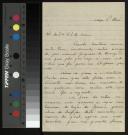 Carta enviada por António Magalhães a José Maria Pereira de Castro
