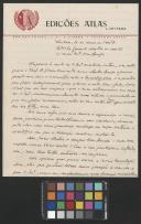 Carta de Artur Fernandes ao General Norton de Matos