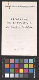 Programa de Emergência do Governo Provisório