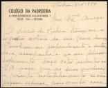 Carta de António Rodrigues Direito ao General Norton de Matos