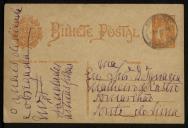 Bilhete postal enviado por Maria F. a Inácia Malheiro Vilhena
