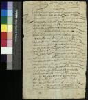 Escritura de pura venda de remate que faz Francisco Vaz a Guilherme de Campanaer e sua mulher de uma leira de terra em Loba (?) Devesas