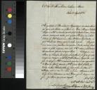 Carta enviada por Jacinto Aprígio Marques e Manuel Inácio do Vale Amorim a Teresa Vitória Calheiros e Meneses