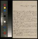 Carta enviada por André Joaquim de Bastos a José Maria Pereira de Castro