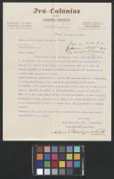 Carta de António F. Domingues de Freitas ao General Norton de Matos