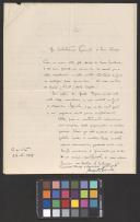 Carta do Augusto Casimiro ao General Norton de Matos
