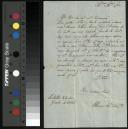 Carta enviada por Maria Antónia da Costa a Teresa Vitória de Calheiros e Meneses