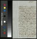 Carta enviada por Pedro a Teresa Vitória de Calheiros e Meneses
