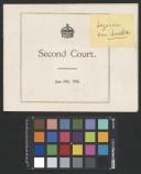 "Second Court"