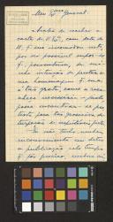 Carta de Rodrigo Abreu ao General Norton de Matos