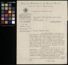 Carta do General Daniel Rodrigues de Sousa ao General Norton de Matos