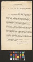 Carta de Manuel Teixeira Gomes a Jorge V, Rei do Reino Unido, da Grã-Bretanha e da Irlanda, Imperador das Índias