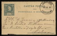 Cartão postal enviado por Clara a Inácia Malheiro Pereira de Castro Vilhena