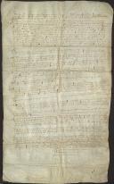 Carta régia com o traslado de seis capítulos especiais apresentados ao rei D. João II por Lopo Malheiro, procurador do concelho de Ponte de Lima
