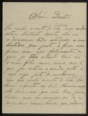 Carta enviada por Albino Martins a Alexandre de Vilhena
