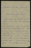 Carta enviada por Maria José a Inácia Vilhena