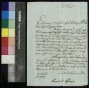 Carta enviada por Manuel António Afonso a Teresa Vitória de Calheiros e Meneses