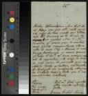 Carta enviada por Joana Isabel Maria a Clara Carolina das Dores