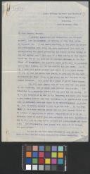 Carta de T. R. Price ao General Joaquim Machado