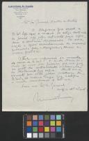 Carta de Mimoso Moreira ao General Norton de Matos