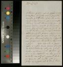 Carta enviada por José Aleixo de Brito a Maria Augusta de Calheiros e Meneses