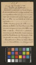 Carta de F. ao Capitão António Augusto Franco