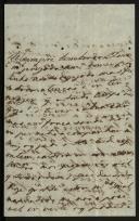 Carta enviada por Maria Victória de Almada a Clara Carolina de Calheiros e Meneses
