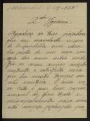 Carta enviada por Palmira a Inácia