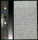 Carta enviada por [Clara Carolina Malheiro Lobato Teles de Meneses] a José Lopes de Calheiros e Meneses
